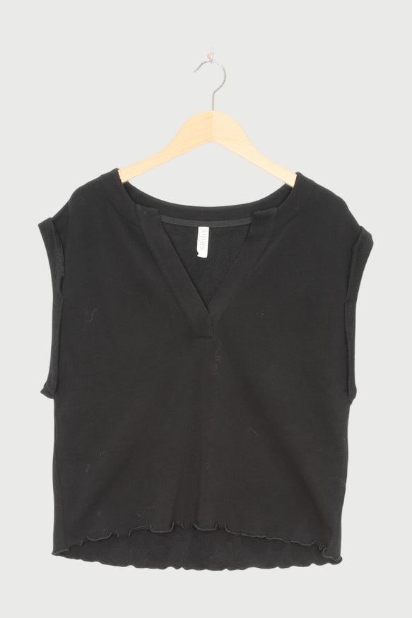 V-NECK TOP FLEECE