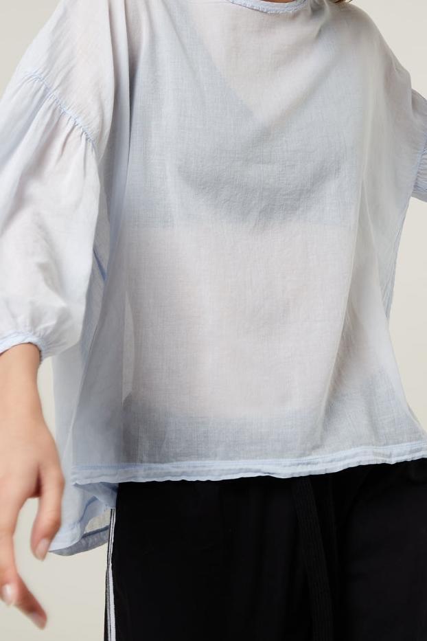 BALLOON SLEEVE BLOUSE