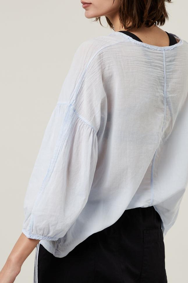 BALLOON SLEEVE BLOUSE