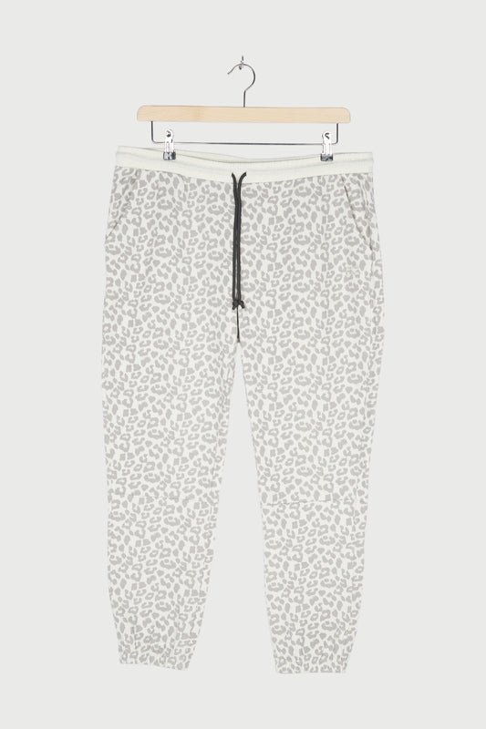 CROPPED JOGGER LEOPARD