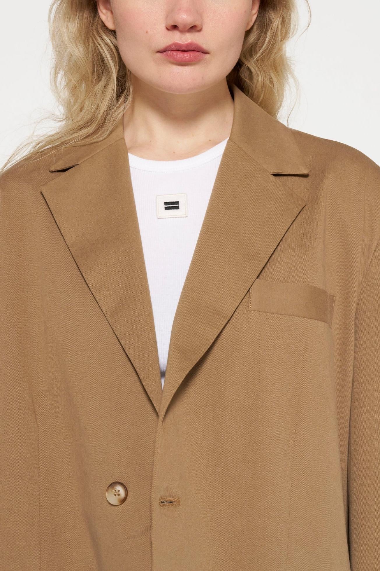 OVERSIZED BLAZER TWILL