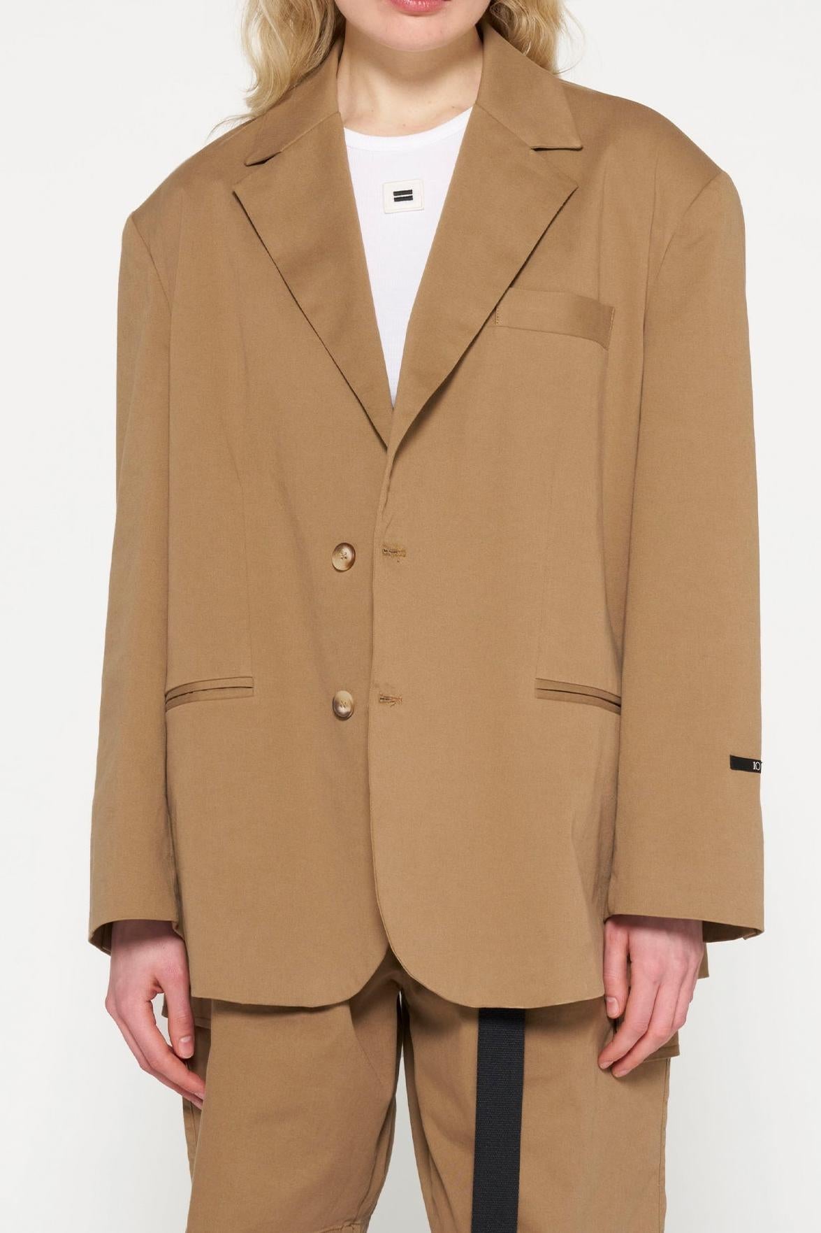 OVERSIZED BLAZER TWILL