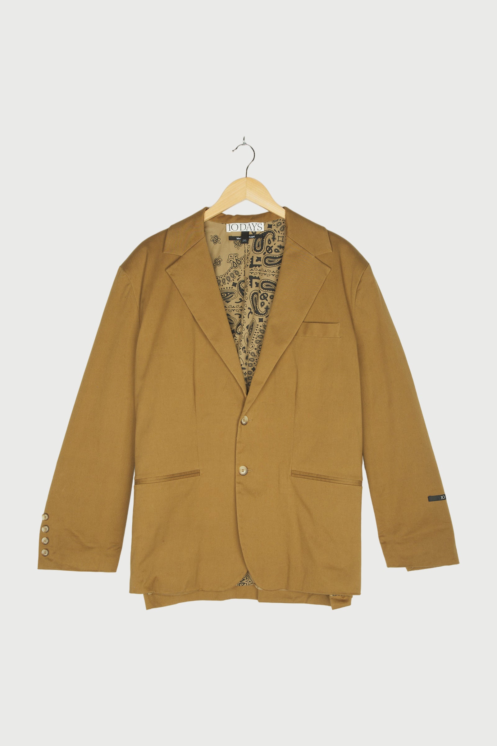 OVERSIZED BLAZER TWILL