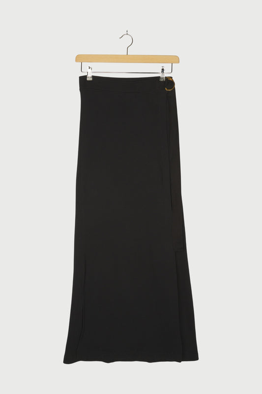 BELTED LONG SKIRT