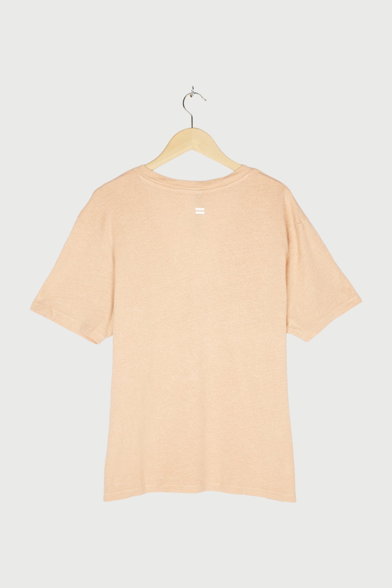 V-NECK TEE LINEN