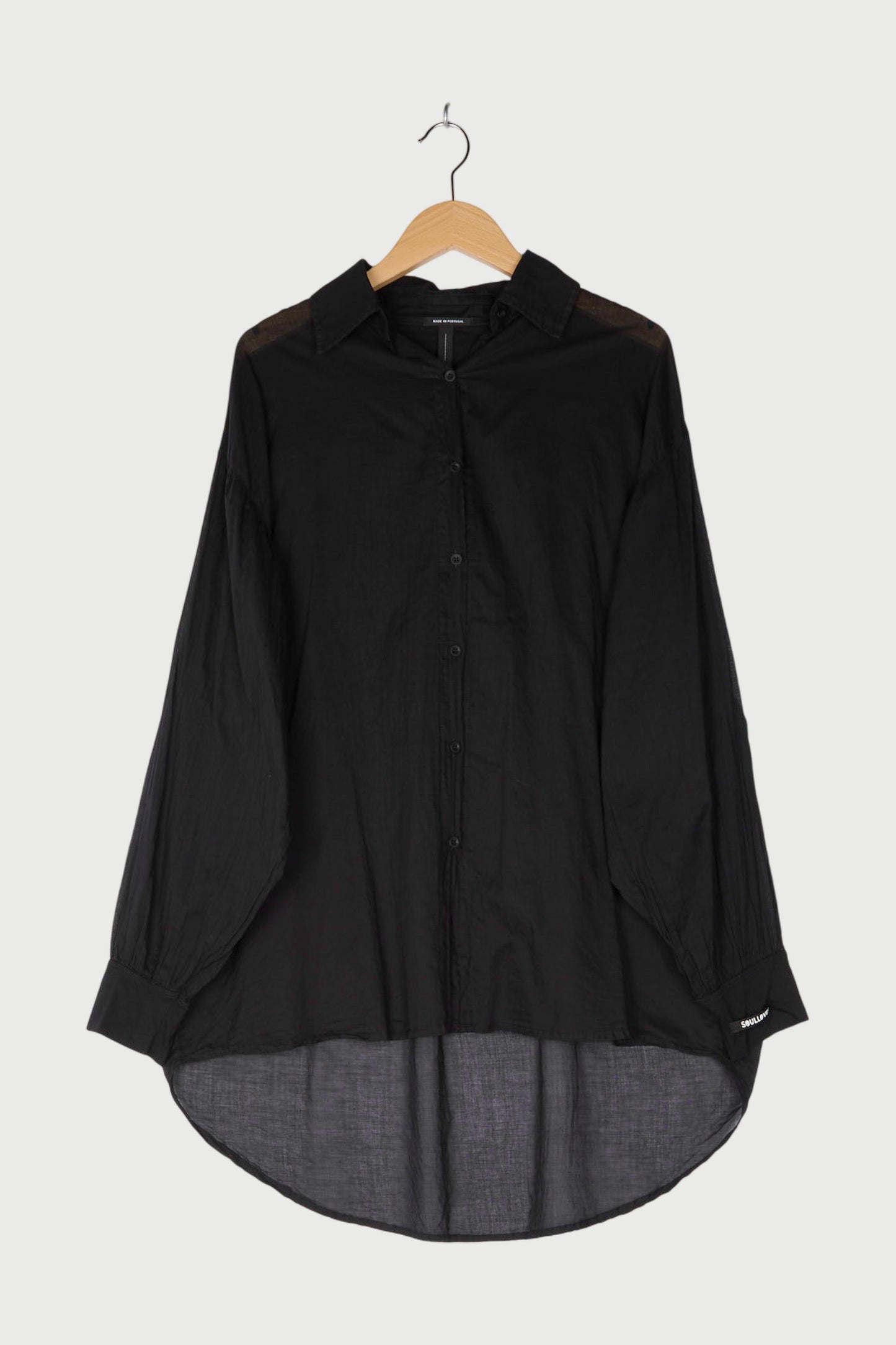 LONG OVERSIZED BLOUSE