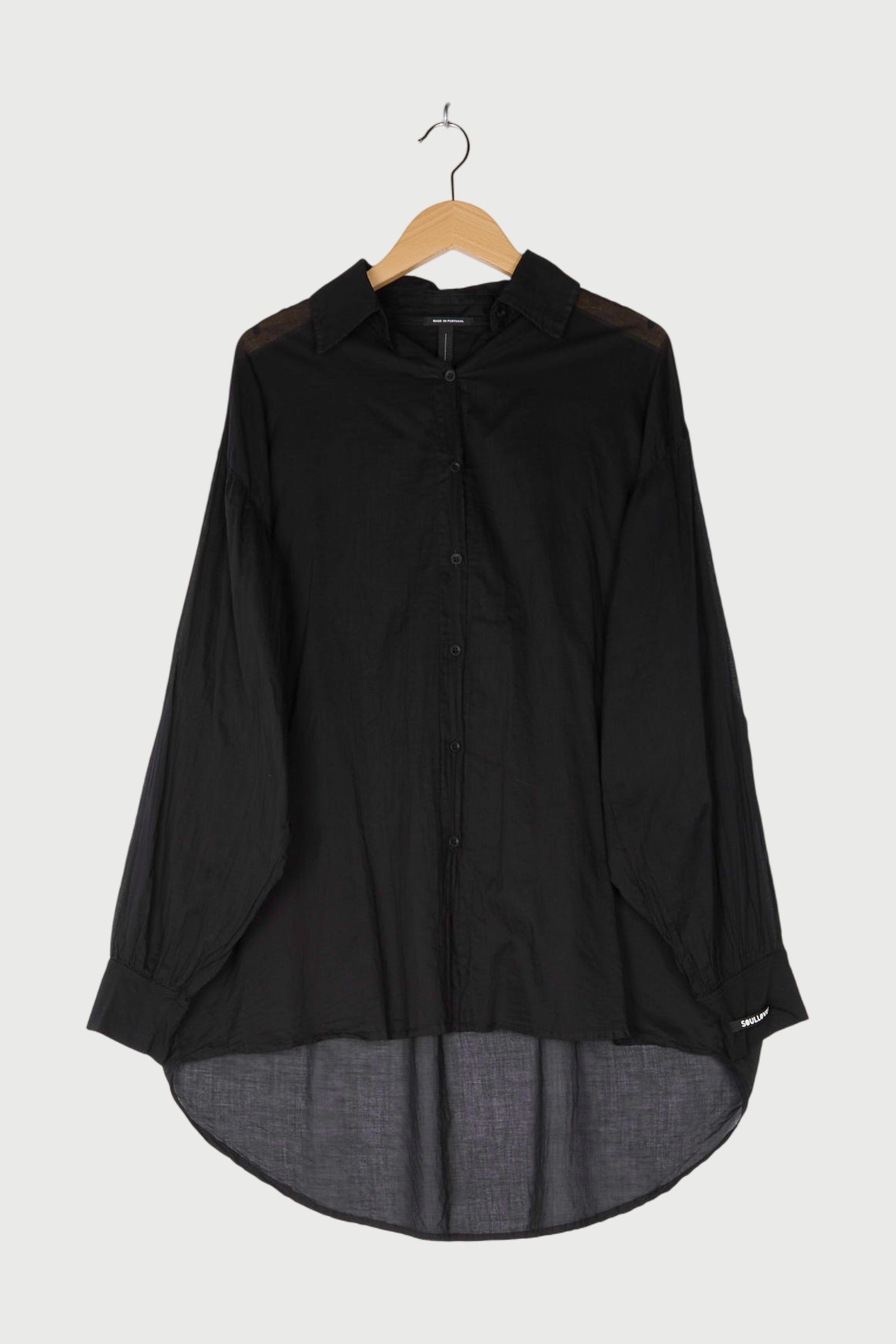 LONG OVERSIZED BLOUSE