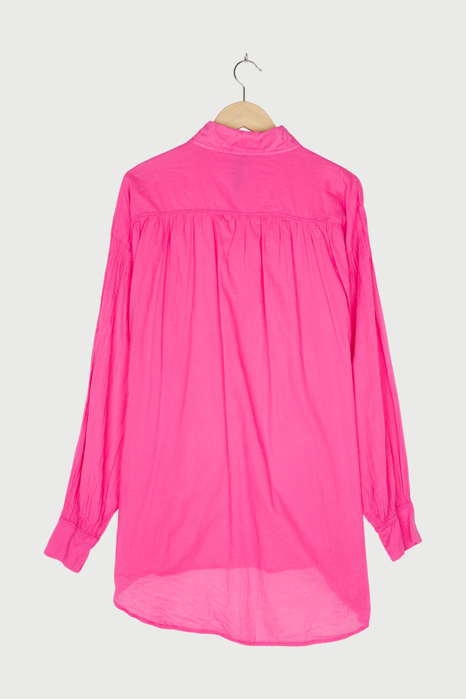 LONG OVERSIZED BLOUSE