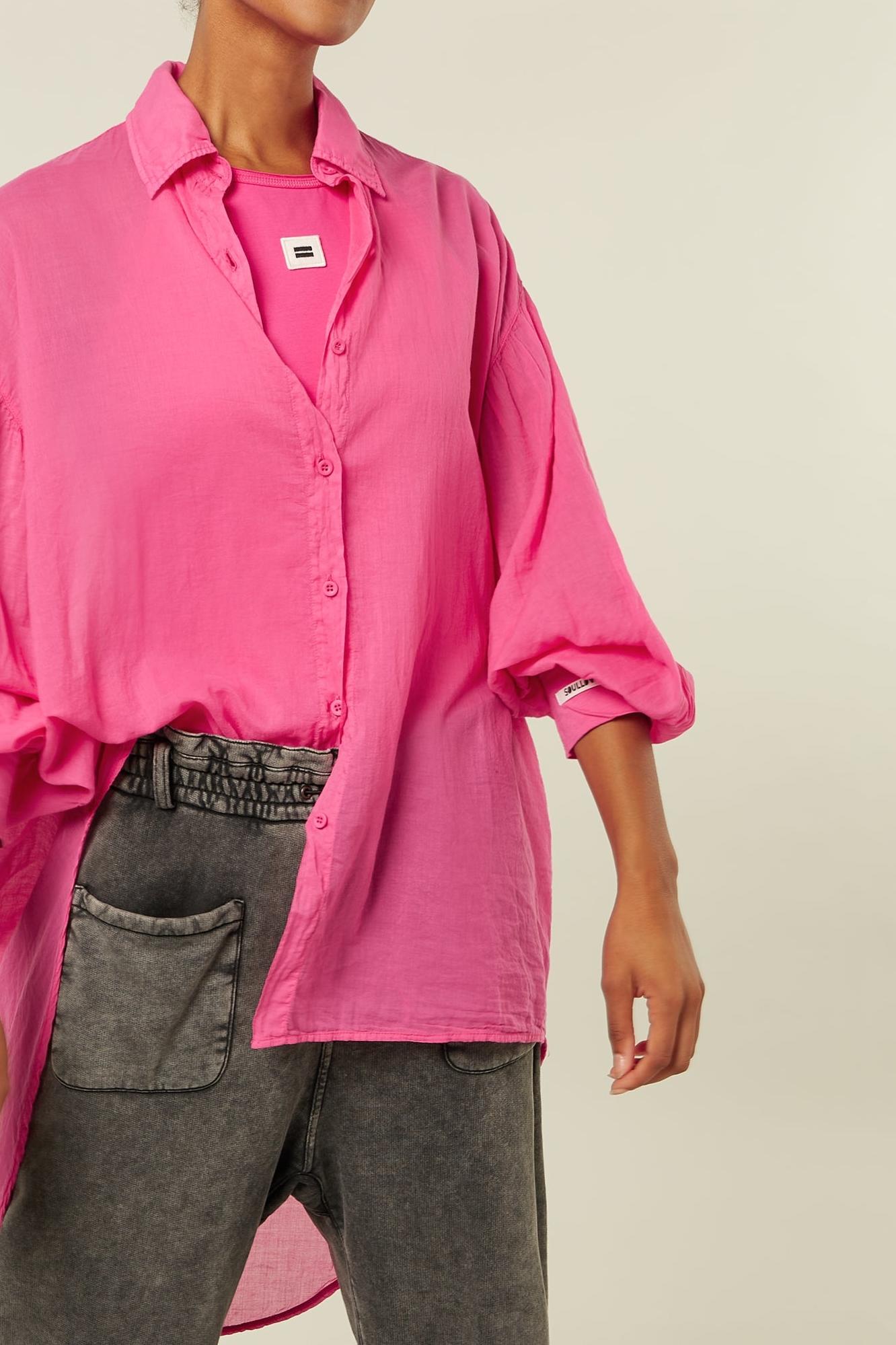 LONG OVERSIZED BLOUSE