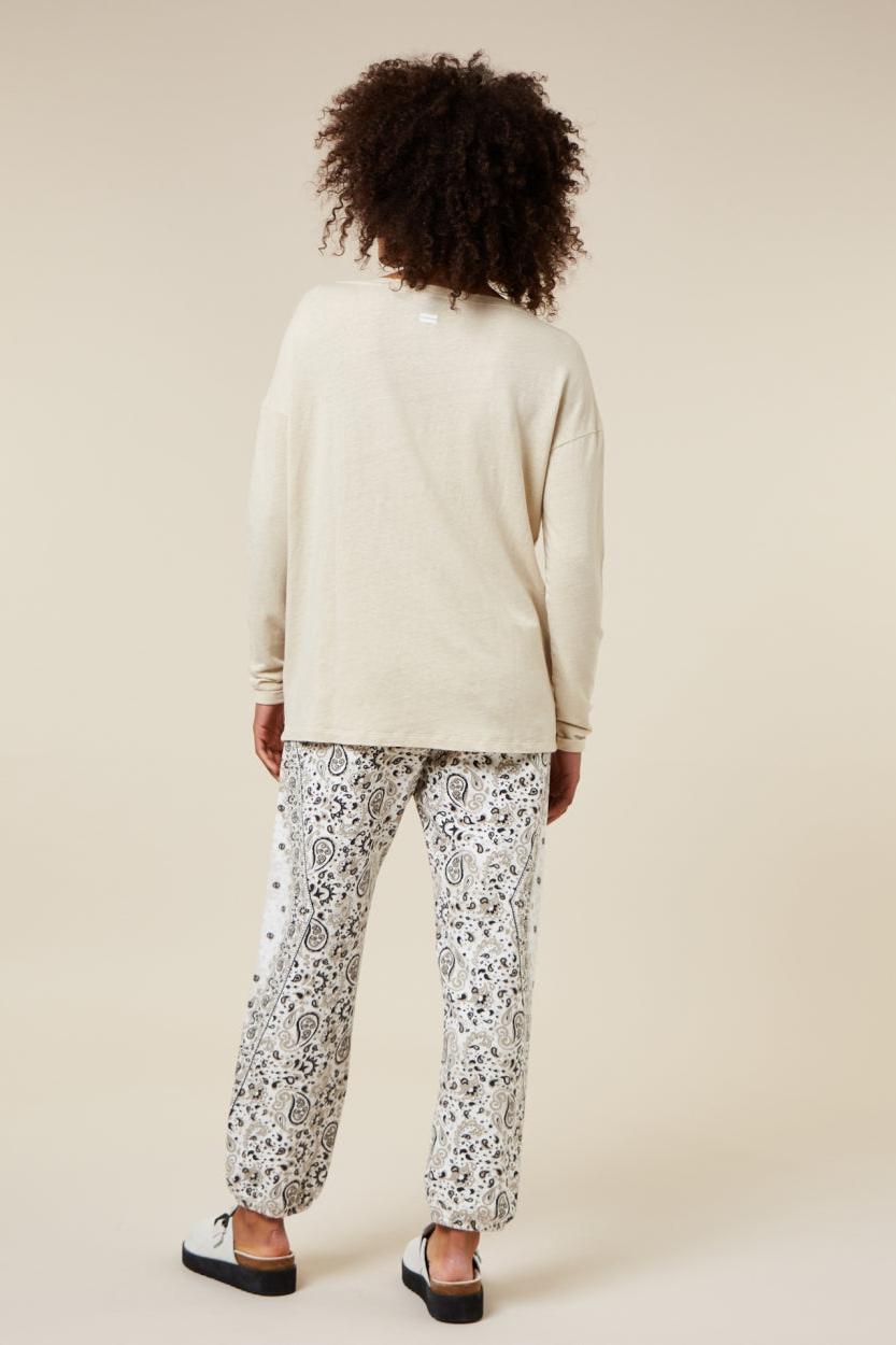 LONGSLEEVE TEE LINEN