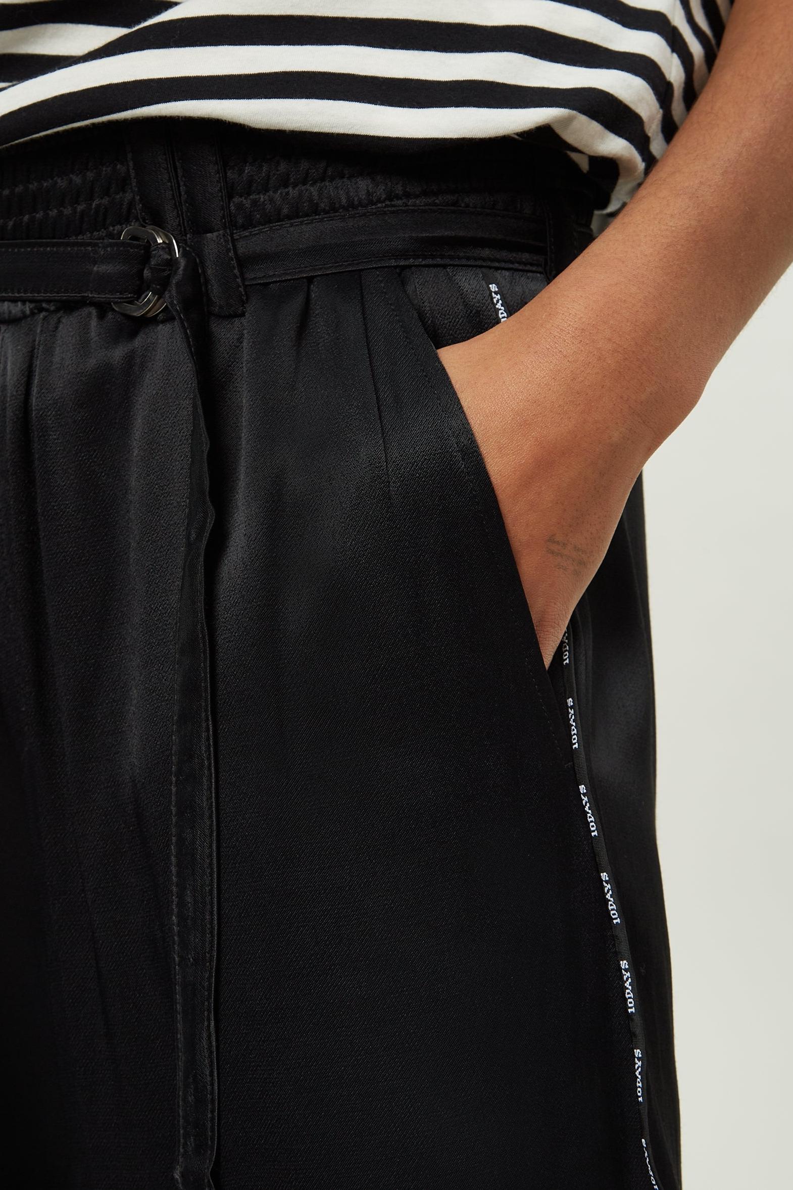 SATIN WIDE PANTS
