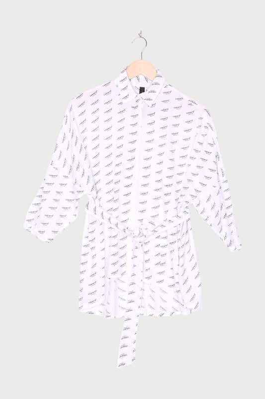 BLOUSE TIE MINI LOGO