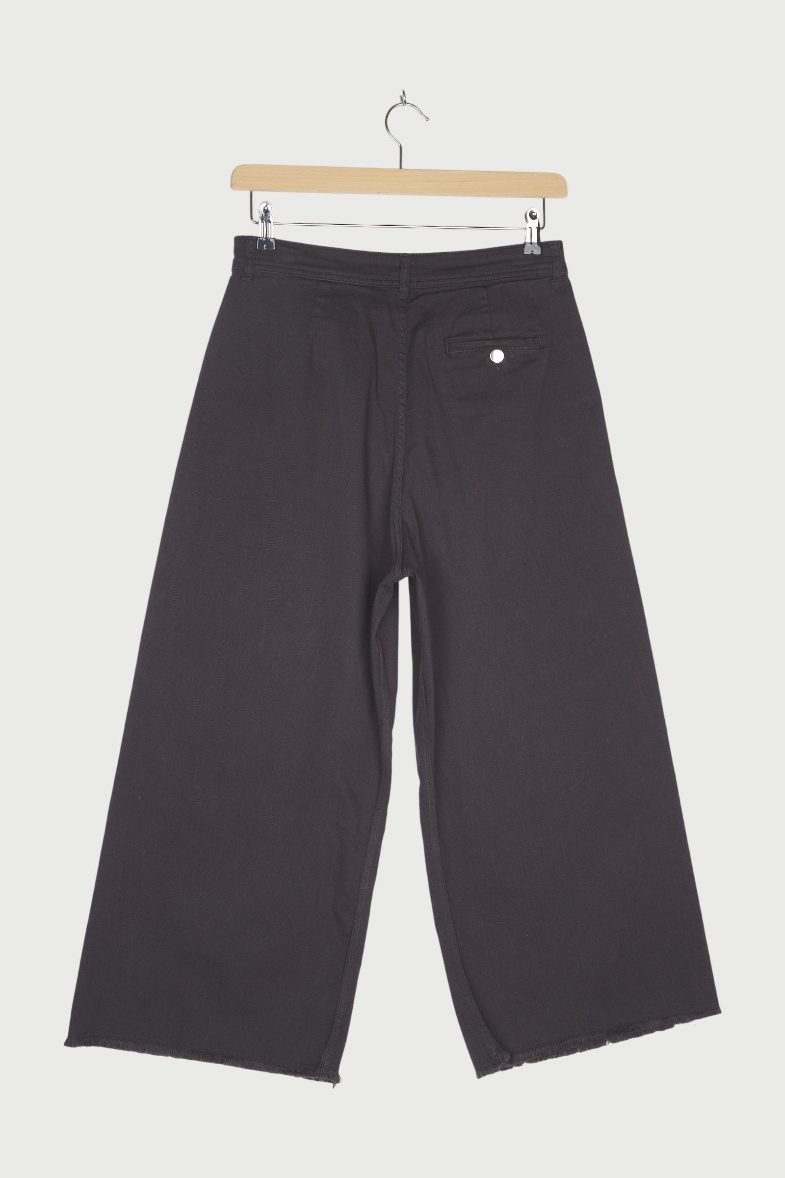 DYED DENIM CULOTTE
