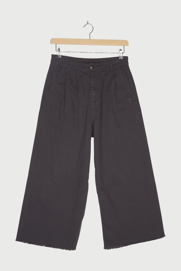 DYED DENIM CULOTTE
