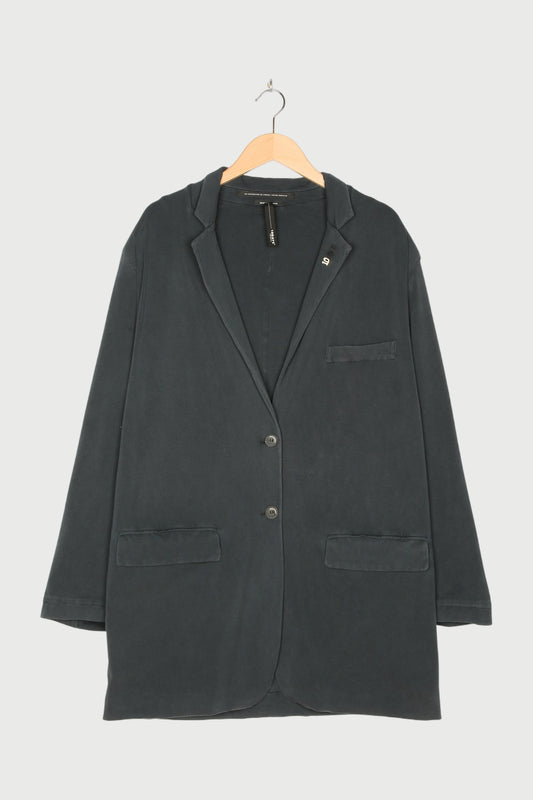 STATEMENT BLAZER WASHED JERSEY