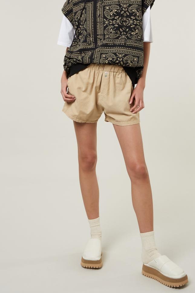 SHORT HOODIE PAISLEY