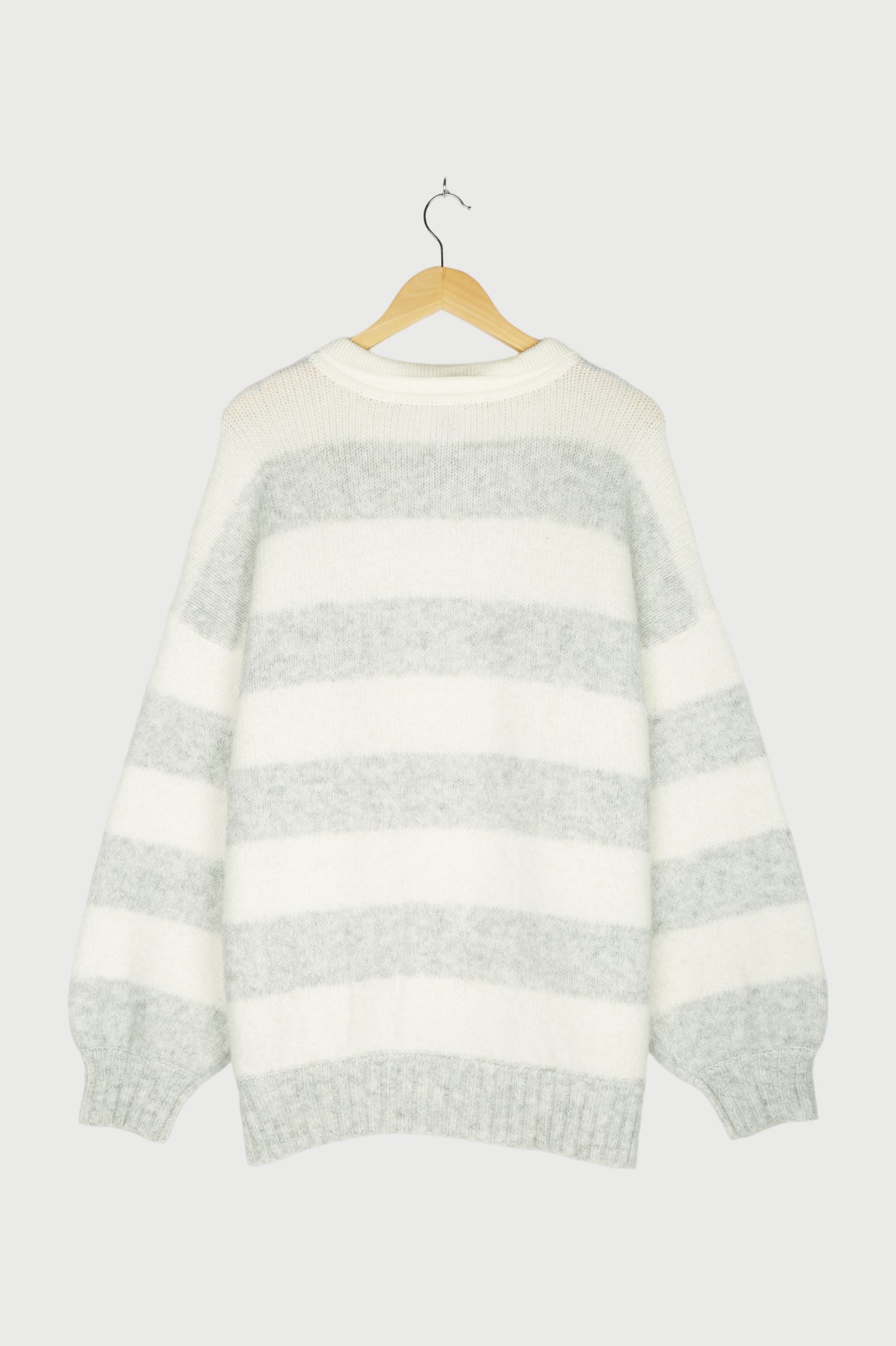 STRIPED POLO SWEATER KNIT