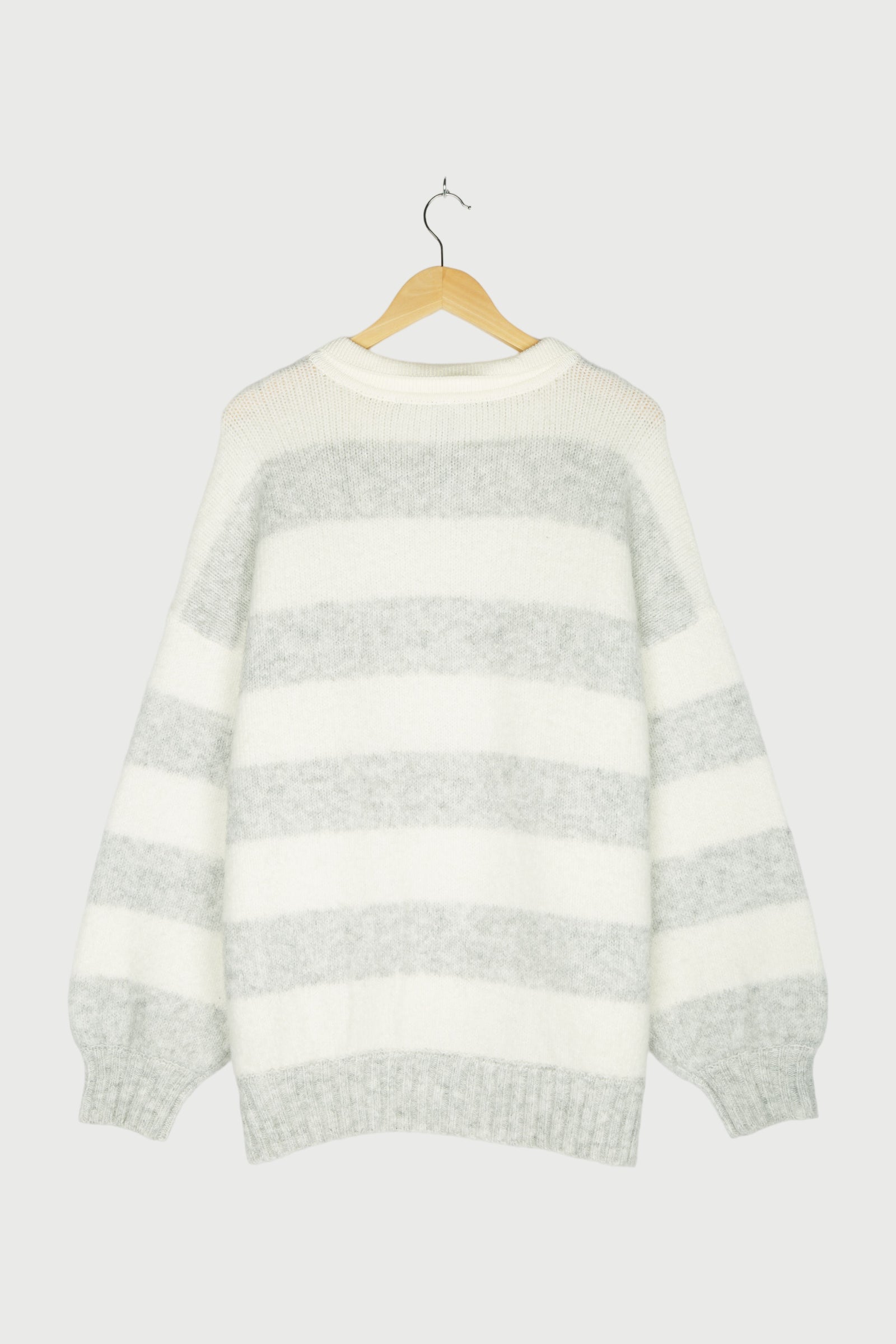 STRIPED POLO SWEATER KNIT