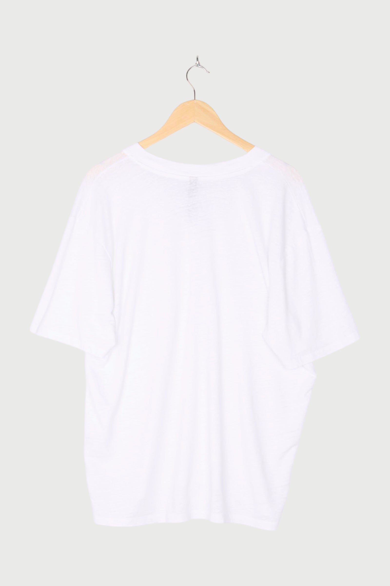 LOW V-NECK TEE LINEN