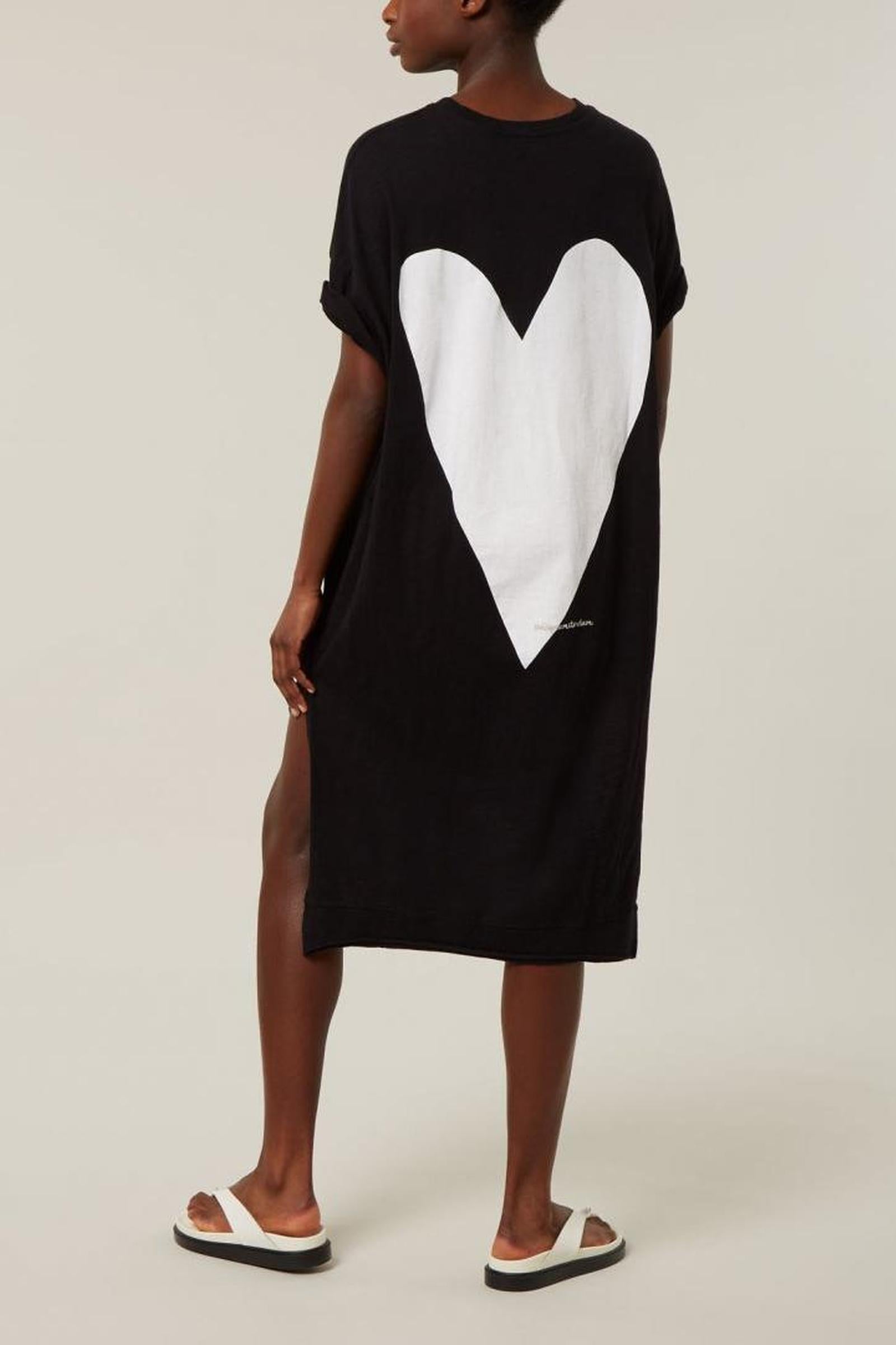 OVERSIZED TEE DRESS HEART