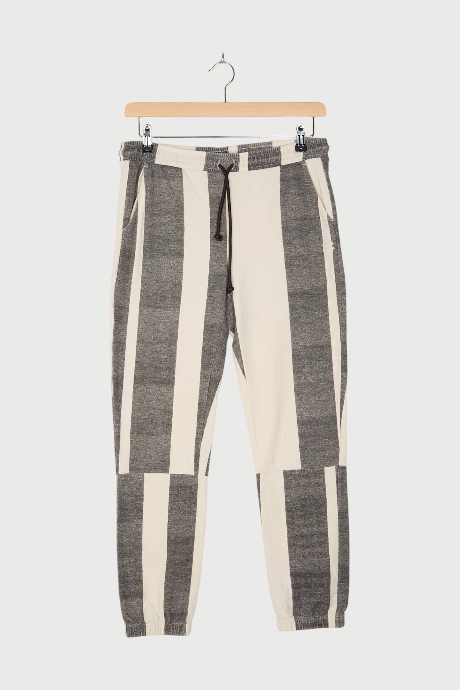 CROPPED JOGGER BLOCK STRIPE