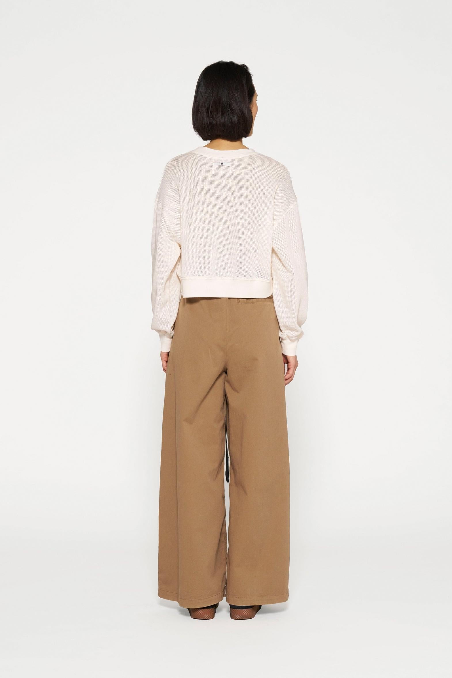 CROPPED SWEATER MESH