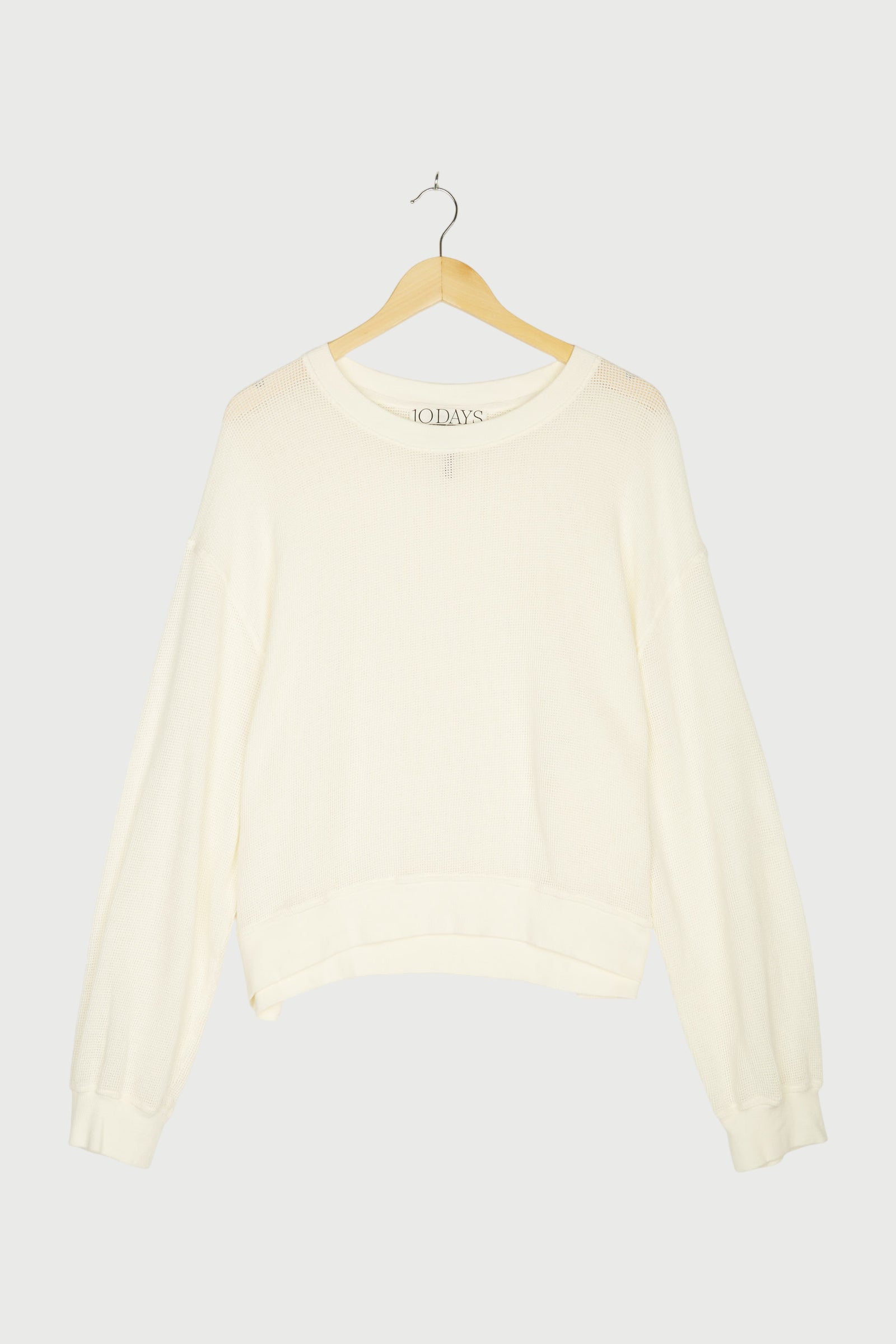 CROPPED SWEATER MESH