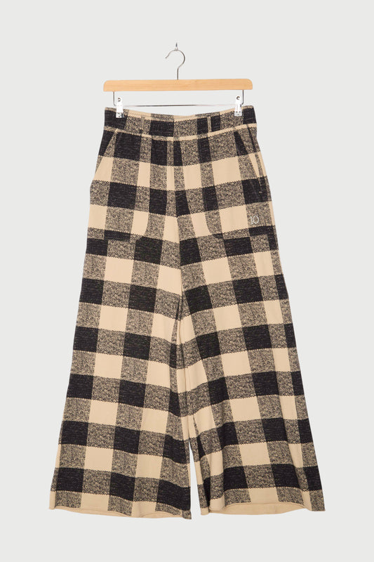 WIDE PANTS CHECK