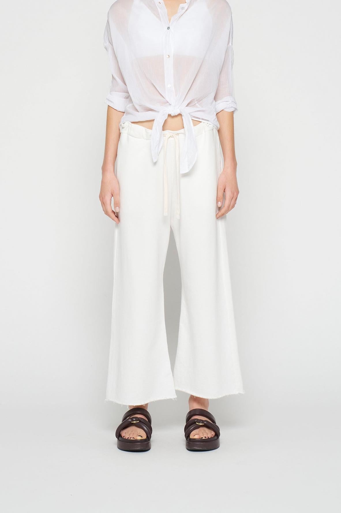CROPPED KNOT BLOUSE