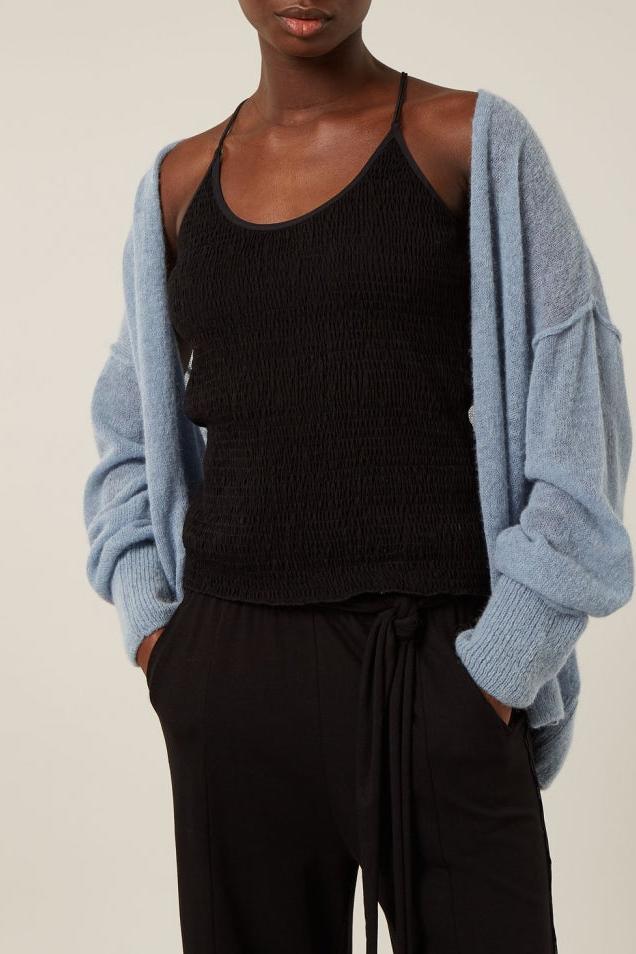 THIN SHORT CARDIGAN