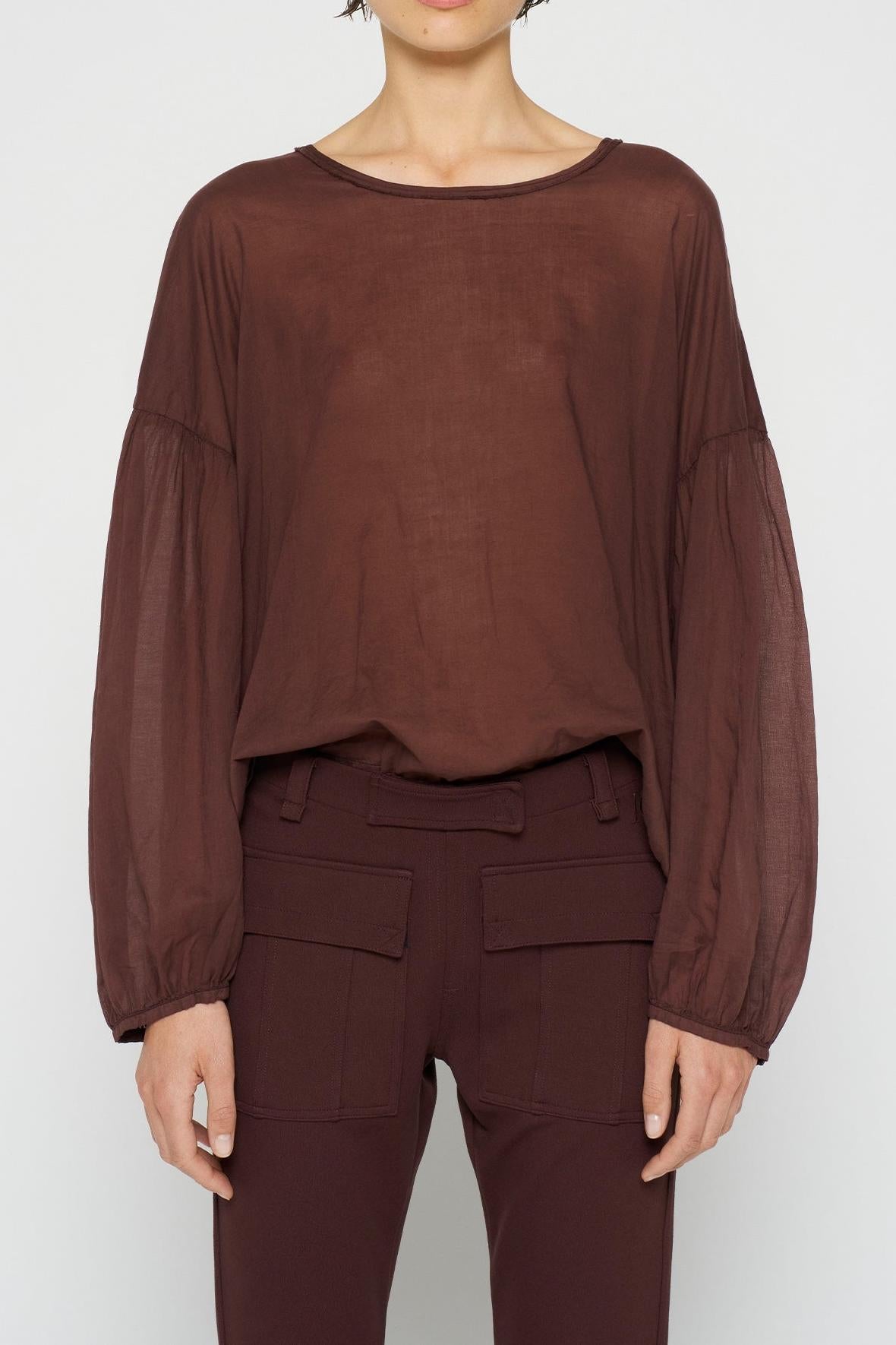 BALLOON SLEEVE BLOUSE