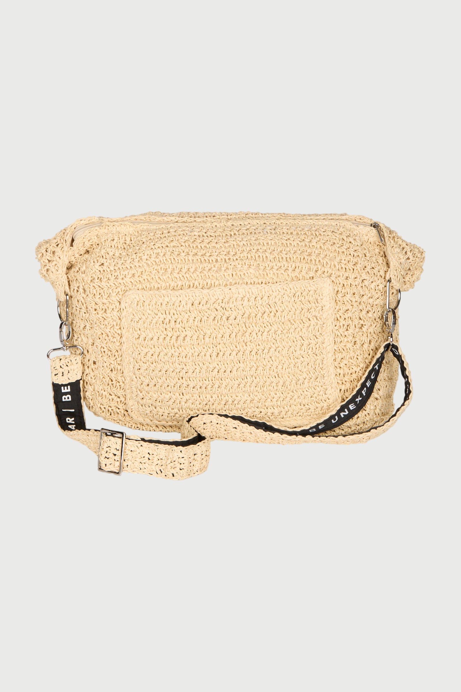 SMALL WEEKEND BAG STRAW