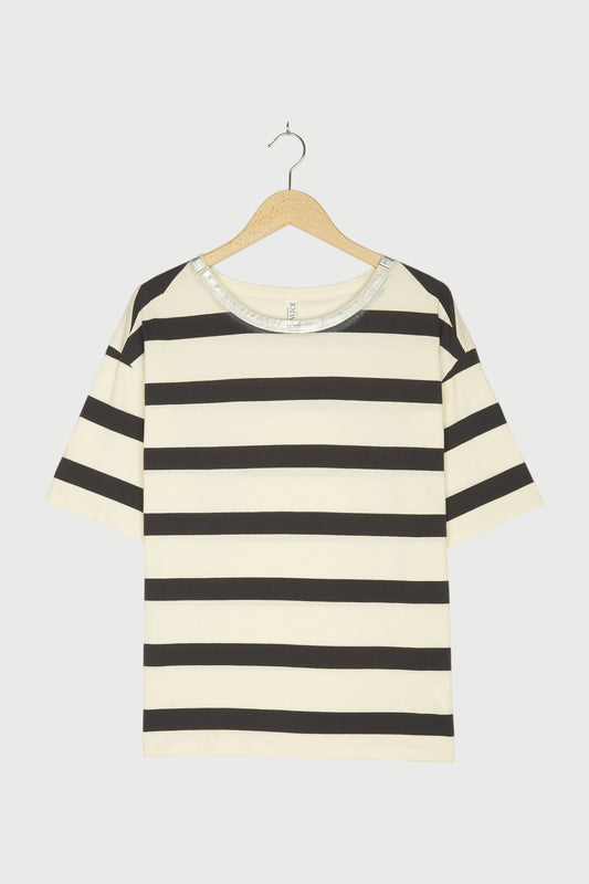 SHORT SLEEVE TEE STRIPE