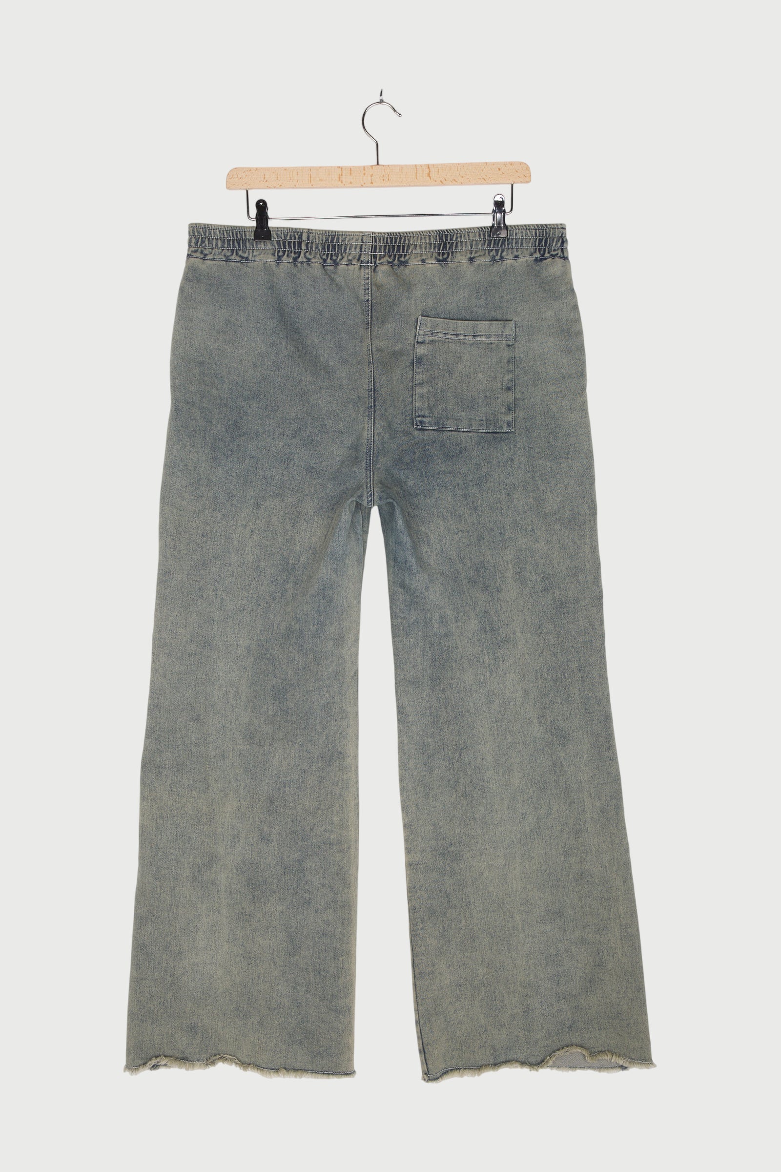 FLARED JOGGER JOG DENIM