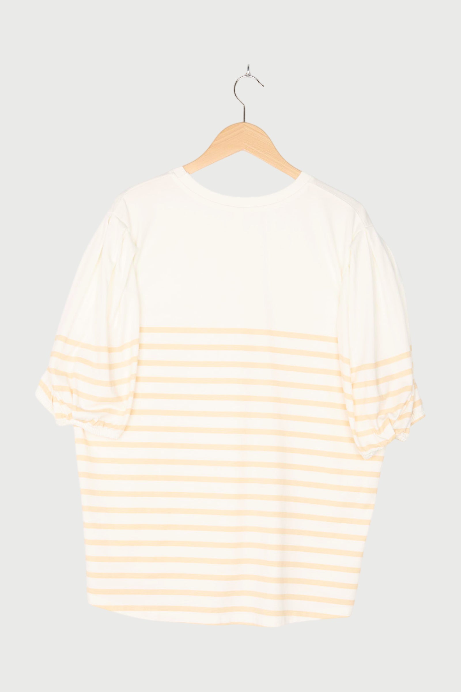 BALLOON SLEEVE TEE STRIPES