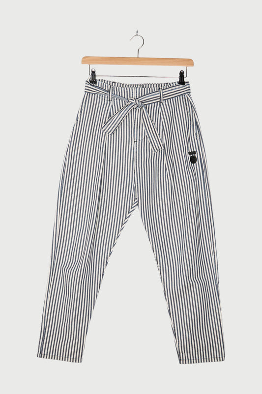 HIGH WAIST PANTS STRIPE