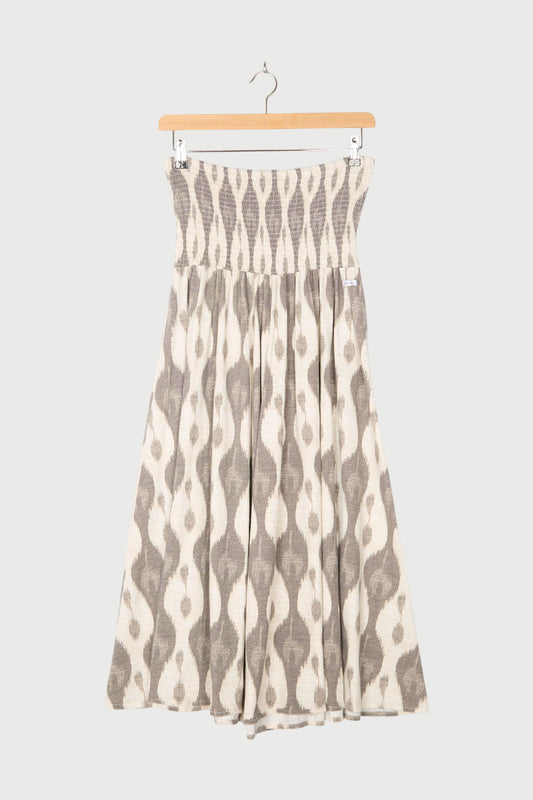 SMOCK SKIRT IKAT