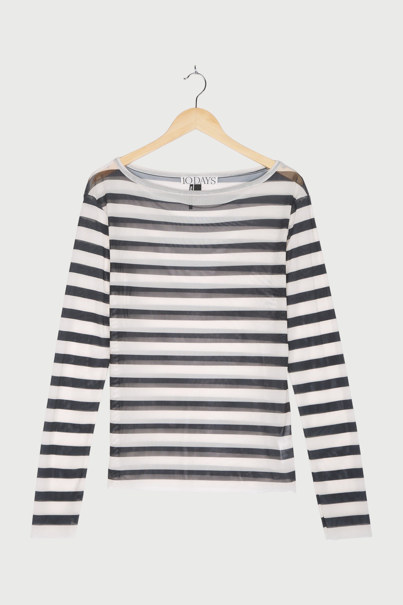 MESH TEE STRIPE