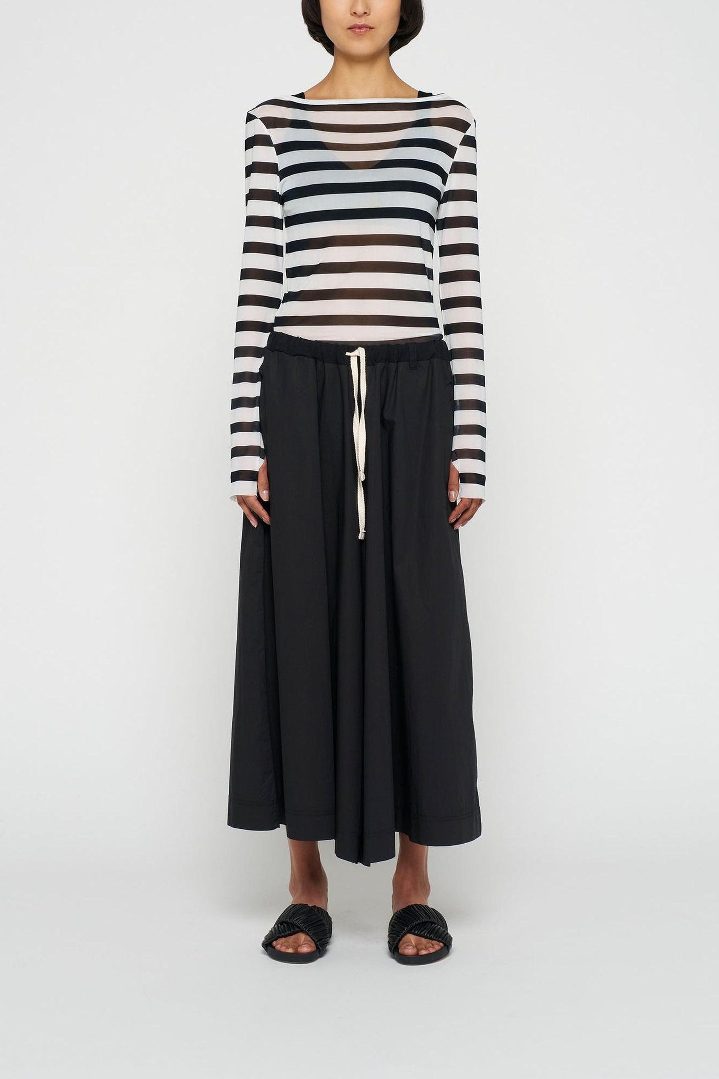 MESH TEE STRIPE