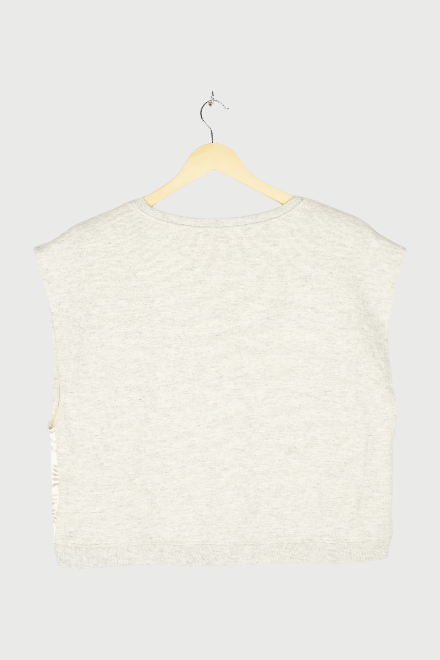 PADDED SHOULDER KNIT TOP