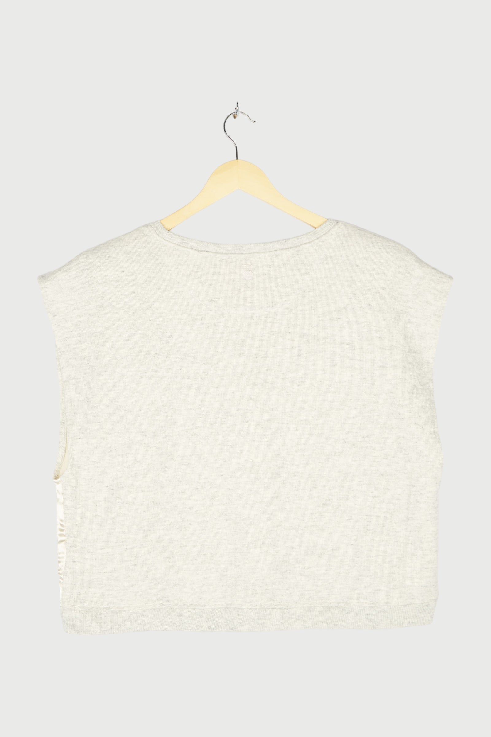 PADDED SHOULDER KNIT TOP