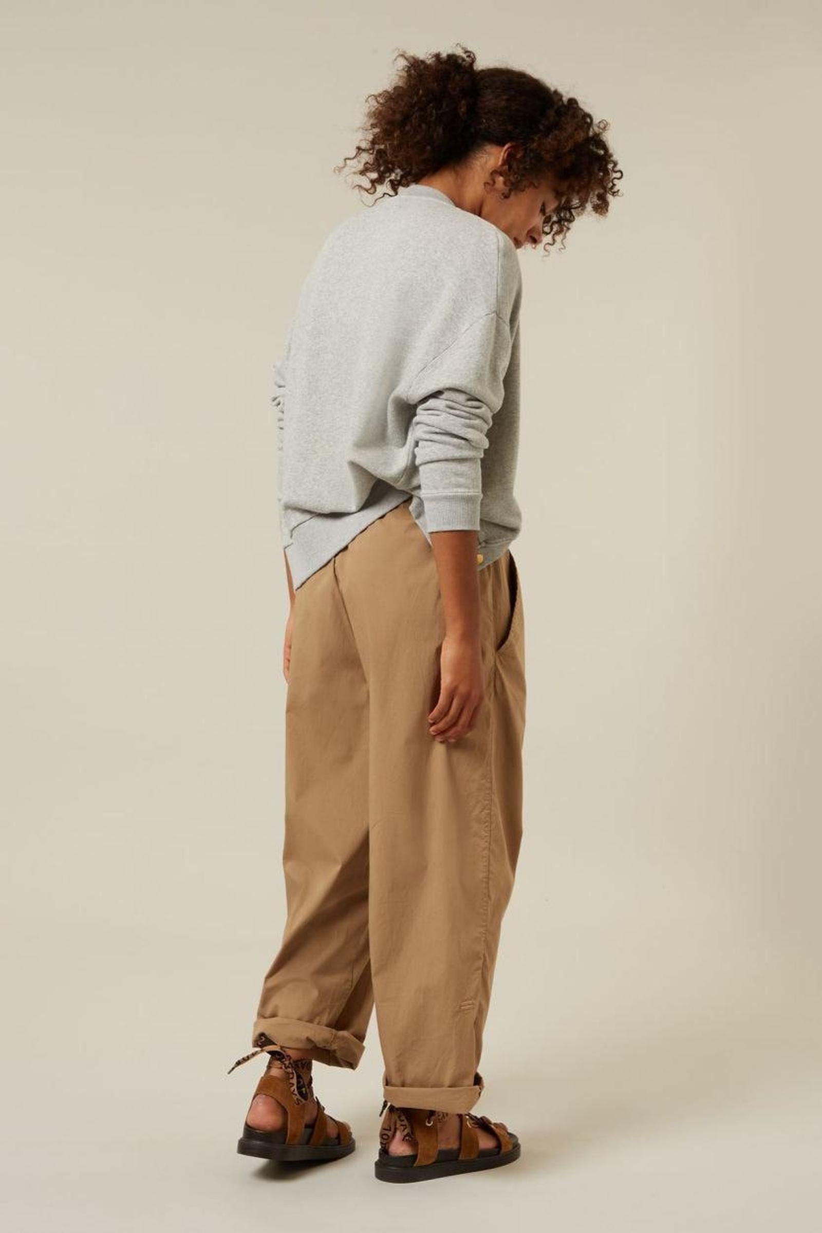 WIDE PANTS THIN POPLIN