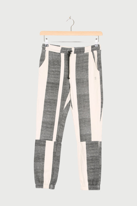 CROPPED JOGGER BLOCK STRIPE