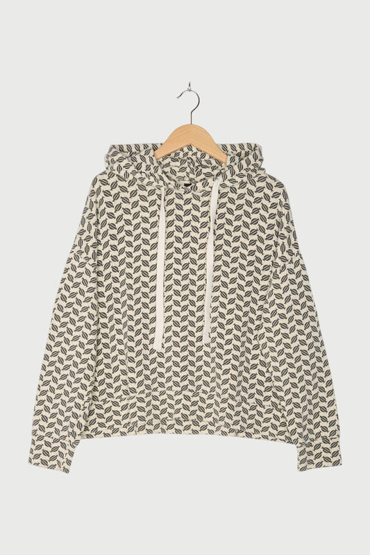 CROPPED HOODIE MONOGRAM