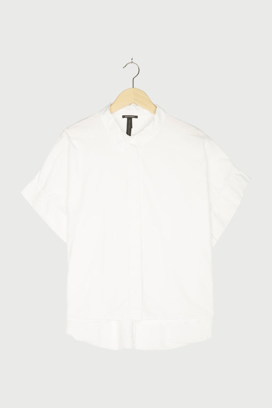 SHORT WIDE SLEEVE BLOUSE