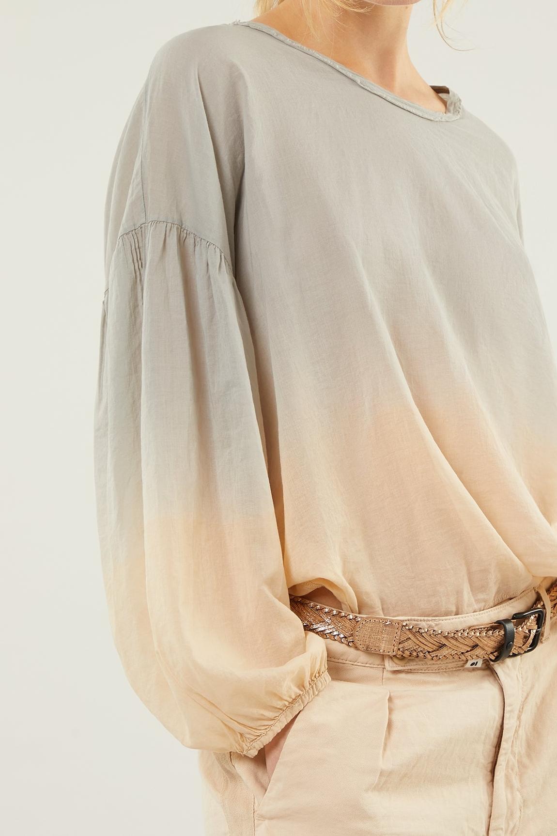 BALLOON BLOUSE DIP DYE