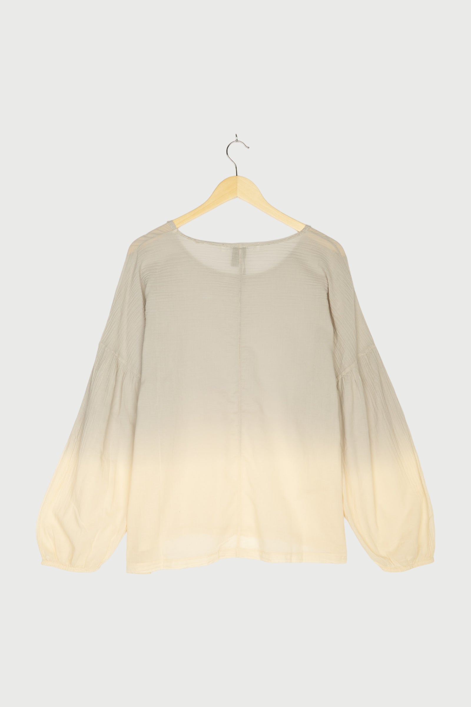 BALLOON BLOUSE DIP DYE
