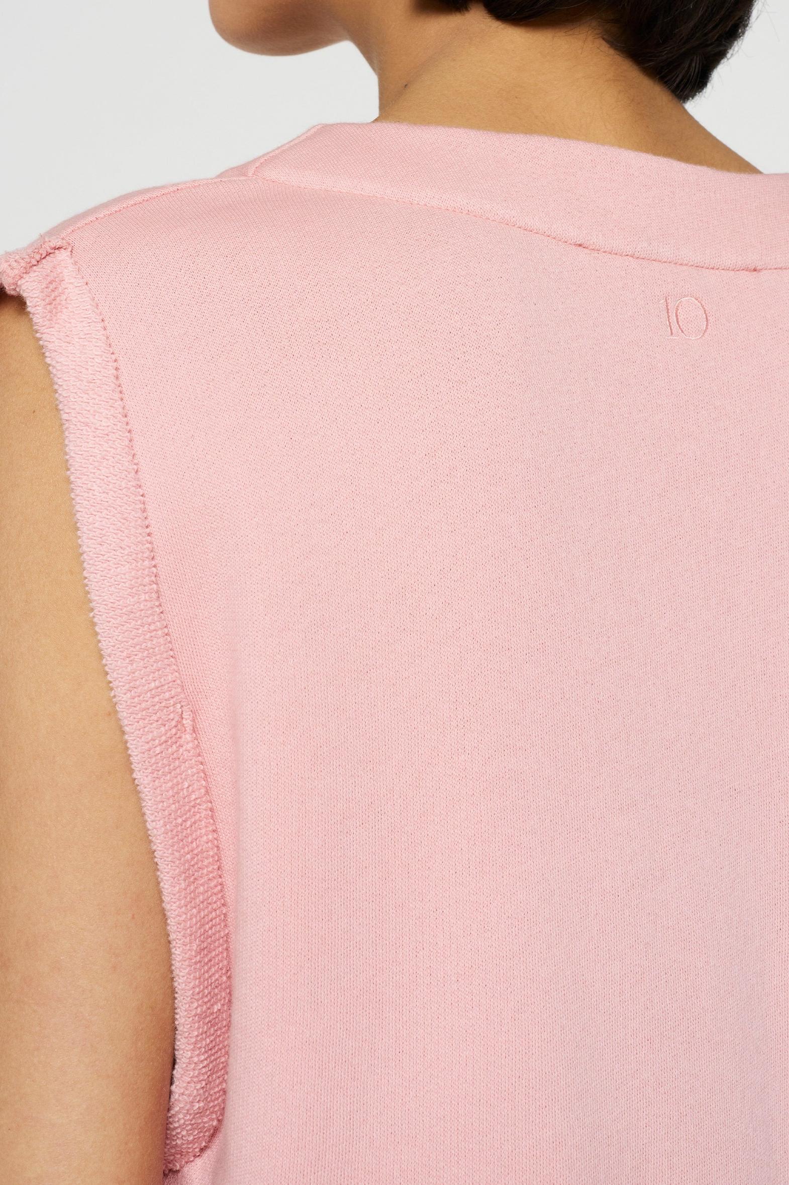 V-NECK TOP FLEECE