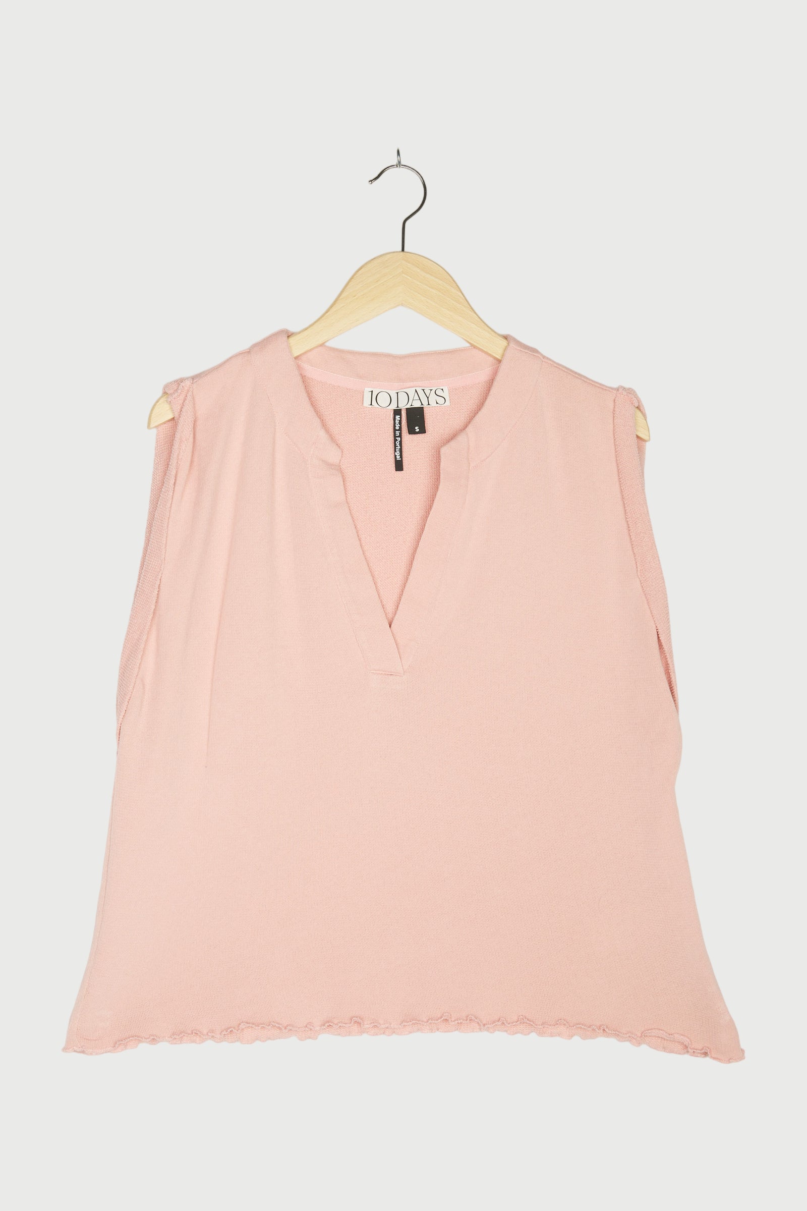 V-NECK TOP FLEECE