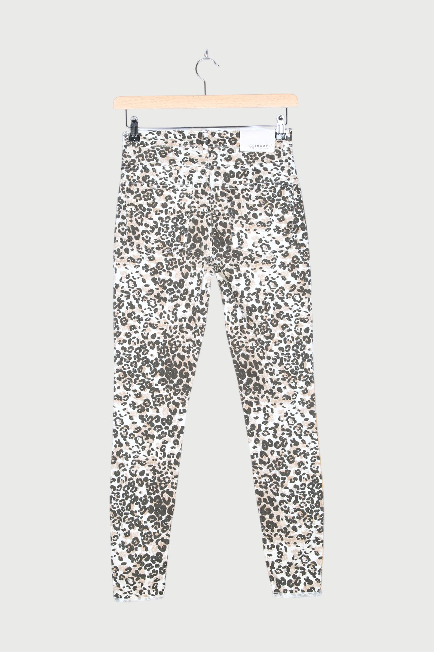 SKINNY DENIM LEOPARD